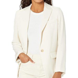 NWT Vince Women’s Boyfriend Blazer White Size 10 Orig $495